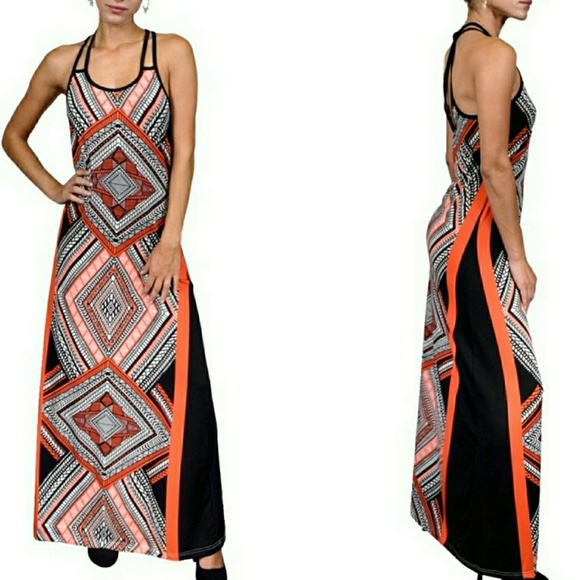 🔴 FIRE N DESIRE MAXI DRESS - Picture 3 of 6